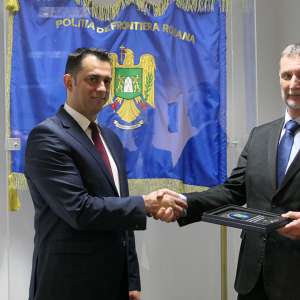 Şeful Poliţiei Naţionale Ungare, în vizită la sediul Inspectoratului General al Poliţiei de Frontieră