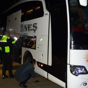 Aproximativ 1.500 de bunuri contrafăcute, estimate la o valoare de aproximativ 280.000 lei, descoperite de polițiștii de frontieră giurgiuveni