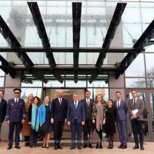 Visit of His Excellency, Mr. Charles Michael, President of the European Council, to the headquarters of the Romanian Border Police