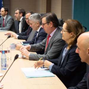 The visit of the Minister of Internal Affairs of the Kingdom of Spain, Mr. Fernando Grande-Marlaska Gomez to the headquarters of the General Inspectorate of the Romanian Border Police