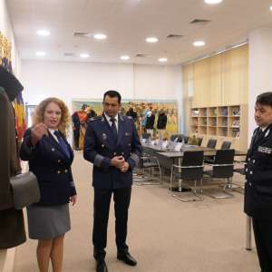 Meeting of the heads of border authorities from Romania and the Republic of Moldova, at the headquarters of the General Inspectorate of the Border Police