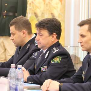 Meeting of the heads of border authorities from Romania and the Republic of Moldova, at the headquarters of the General Inspectorate of the Border Police