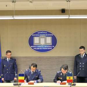 Meeting of the heads of border authorities from Romania and the Republic of Moldova, at the headquarters of the General Inspectorate of the Border Police