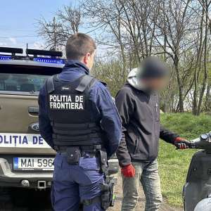 13 aprilie, zi cu ghinion pentru un conducător de moped