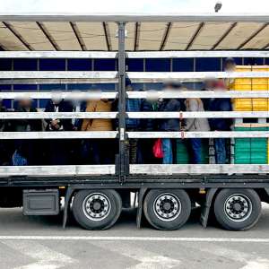 PTF Nădlac II: 58 de cetățeni străini depistați ascunși, în ultimele 24 de ore