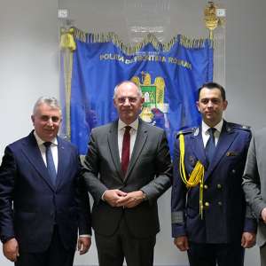 Vizita ministrului federal de interne al Austriei, domnul Gerhard KARNER, la Inspectoratul General al Poliţiei de Frontieră