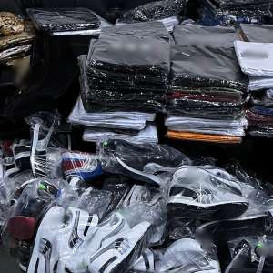 Bunuri ce pot aduce atingere dreptului de proprietate intelectuală, estimate la  aproximativ 1.170.000 de lei, descoperite la PTF Giurgiu