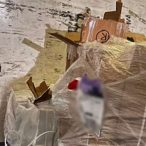 Bunuri ce pot aduce atingere dreptului de proprietate intelectuală, estimate la  aproximativ 1.170.000 de lei, descoperite la PTF Giurgiu