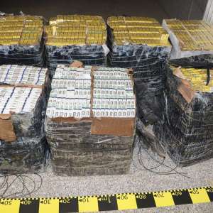 Țigări în valoare de 67.000 lei confiscate la frontiera de nord