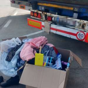 Aproximativ 90 tone deșeuri oprite la intrarea în țară