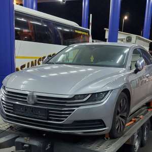 Autoturism căutat de autoritățile din Germania, descoperit în P.T.F. Calafat