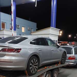 Autoturism căutat de autoritățile din Germania, descoperit în P.T.F. Calafat