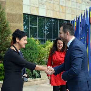 Delegaţie din Republica Macedoniei de Nord şi UNHCR, în vizită la sediul Inspectoratului General al Poliţiei de Frontieră