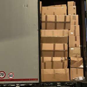 18 tone deșeuri oprite la frontieră de poliţiştii de  la P.T.F Borș II