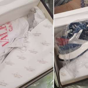 Aproximativ trei tone de bunuri susceptibile a fi contrafăcute sosite din China, confiscate pe Aeroportul Henri Coandă-Otopeni