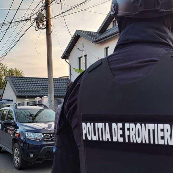 Poliția de Frontieră participă la acțiunile coordonate de DIICOT împotriva crimei organizate