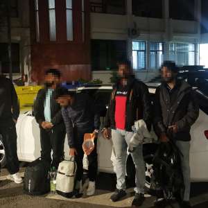 Patru cetățeni din Sri Lanka depistați într-un autoturism în cadrul unor acțiuni preventive