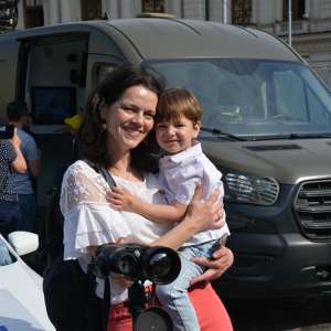Poliția de Frontieră Română, la Ziua Porților Deschise pentru copii la Ministerul Afacerilor Interne