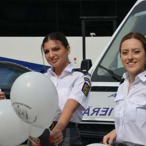 Poliția de Frontieră Română, la Ziua Porților Deschise pentru copii la Ministerul Afacerilor Interne