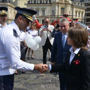 Poliția de Frontieră Română, la Ziua Porților Deschise pentru copii la Ministerul Afacerilor Interne