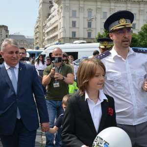 Poliția de Frontieră Română, la Ziua Porților Deschise pentru copii la Ministerul Afacerilor Interne