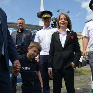 Poliția de Frontieră Română, la Ziua Porților Deschise pentru copii la Ministerul Afacerilor Interne