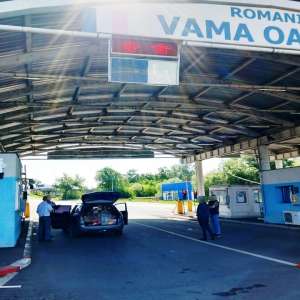 Autoturism radiat din circulaţie, descoperit la P.T.F. Oancea