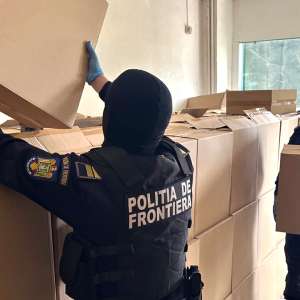 Țigări în valoare de peste 2,2 milioane de euro descoperite la Arad