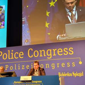 The participation of the general inspector of the Romanian Border Police at the European Police Congress in Berlin