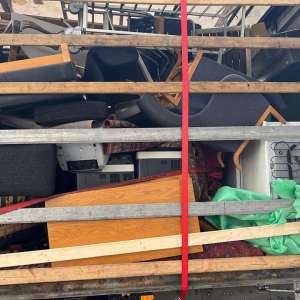 Peste 21 tone deşeuri, oprite la P.T.F. Borș II