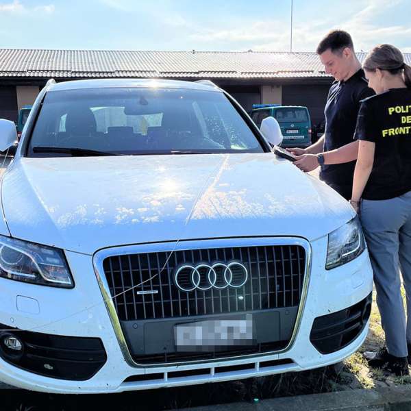 Autovehiculele furate descoperite la frontieră, în creştere cu peste 50% în primele 6 luni ale anului 2023