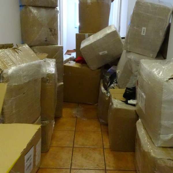 Bunuri susceptibile a fi contrafăcute, în valoare de peste 10.000.000 lei, descoperite în P.T.F. Calafat