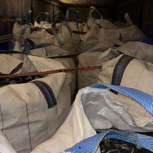 Aproximativ 40 tone de deșeuri oprite la intrarea în țară, la Nădlac II și Borș II