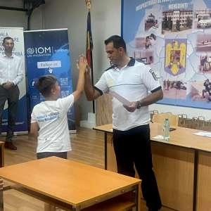 Border Police Kids Academy are primii absolvenţi