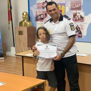 Border Police Kids Academy are primii absolvenţi