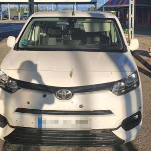 Toyota căutată de autoritățile spaniole, oprită în frontieră