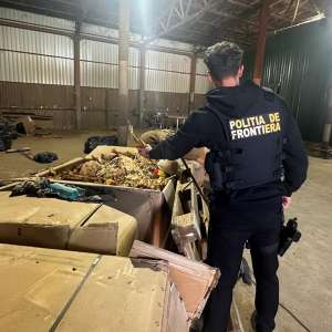 UPDATE: Persoane reținute ca urmare a perchezițiilor efectuate în dosarul penal privind introducerea, producerea şi comercializarea de tutun neprelucrat