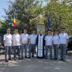 Ziua Eroilor sărbătorită la monumentul eroului grănicer, grenadierul Constantin Mușat