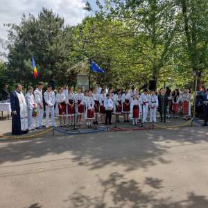 Ziua Eroilor sărbătorită la monumentul eroului grănicer, grenadierul Constantin Mușat