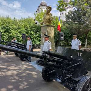 Ziua Eroilor sărbătorită la monumentul eroului grănicer, grenadierul Constantin Mușat