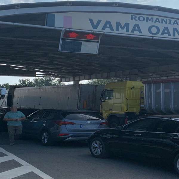 Cetățean ucrainean depistat fără permis de conducere la controlul de frontieră