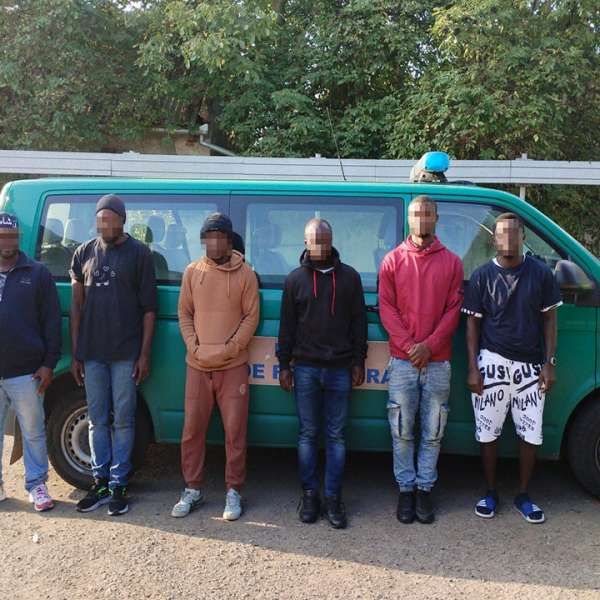 Șase cetăţeni din Camerun şi Ghana, opriți din drumul ilegal spre Spațiul Schengen