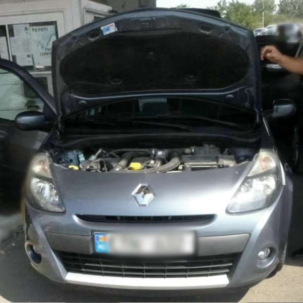 Autoturism căutat de autoritățile din Portugalia, descoperit de polițiștii de frontieră de la P.T.F. Oancea