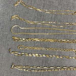 Bijuterii susceptibile a fi din aur, descoperite de polițiștii de frontieră din cadrul Serviciului Teritorial al Poliției de Frontieră Giurgiu