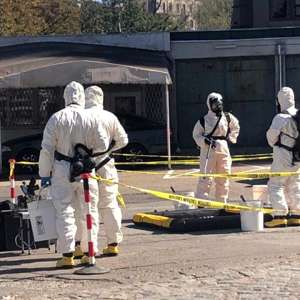 Exercițiu în domeniul detecţiei materialelor nucleare şi radioactive desfășurat în Portul Constanța Sud