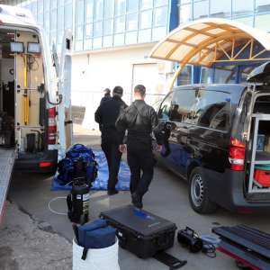 Exercițiu în domeniul detecţiei materialelor nucleare şi radioactive desfășurat în Portul Constanța Sud