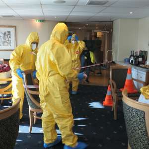 Exercițiu în domeniul detecţiei materialelor nucleare şi radioactive desfășurat în Portul Constanța Sud