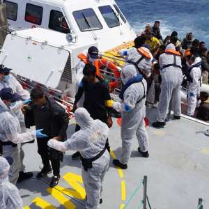 The crew of Coast Guard maritime surveillance vessel MAI 1107 has arrived home after a mission in the Mediterranean. Over 580 people in danger, rescued