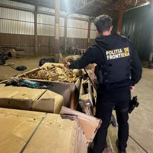 Home searches in a criminal case concerning 64 shipments containing more than 328 tons of unprocessed tobacco