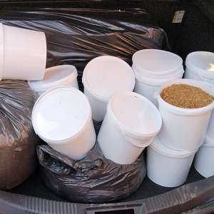 Home searches in a criminal case concerning 64 shipments containing more than 328 tons of unprocessed tobacco